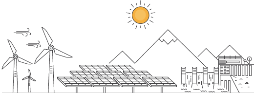 sauberen Energieproduktion